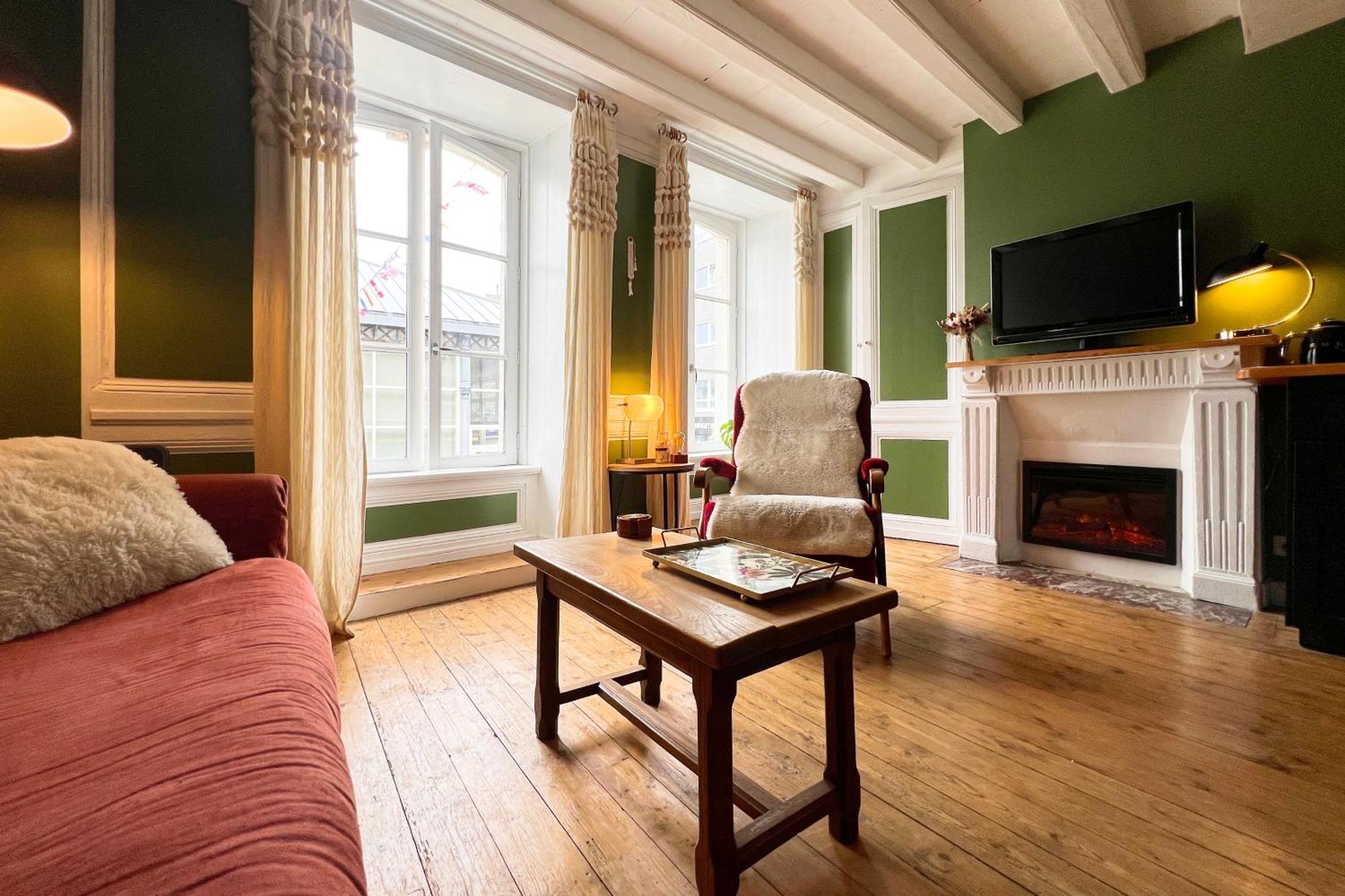 Appart De Charme, 2 Chambres En Centre Ville Cherbourg-en-Cotentin Buitenkant foto